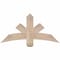 Ekena Millwork Alberta Smooth Timber Gable Bracket, Douglas Fir, 48"W x 24"H x 5 1/2"D x 5 1/2"F, 12/12 Pitch GBW048X24X0606ALB00SDF - alternate 1